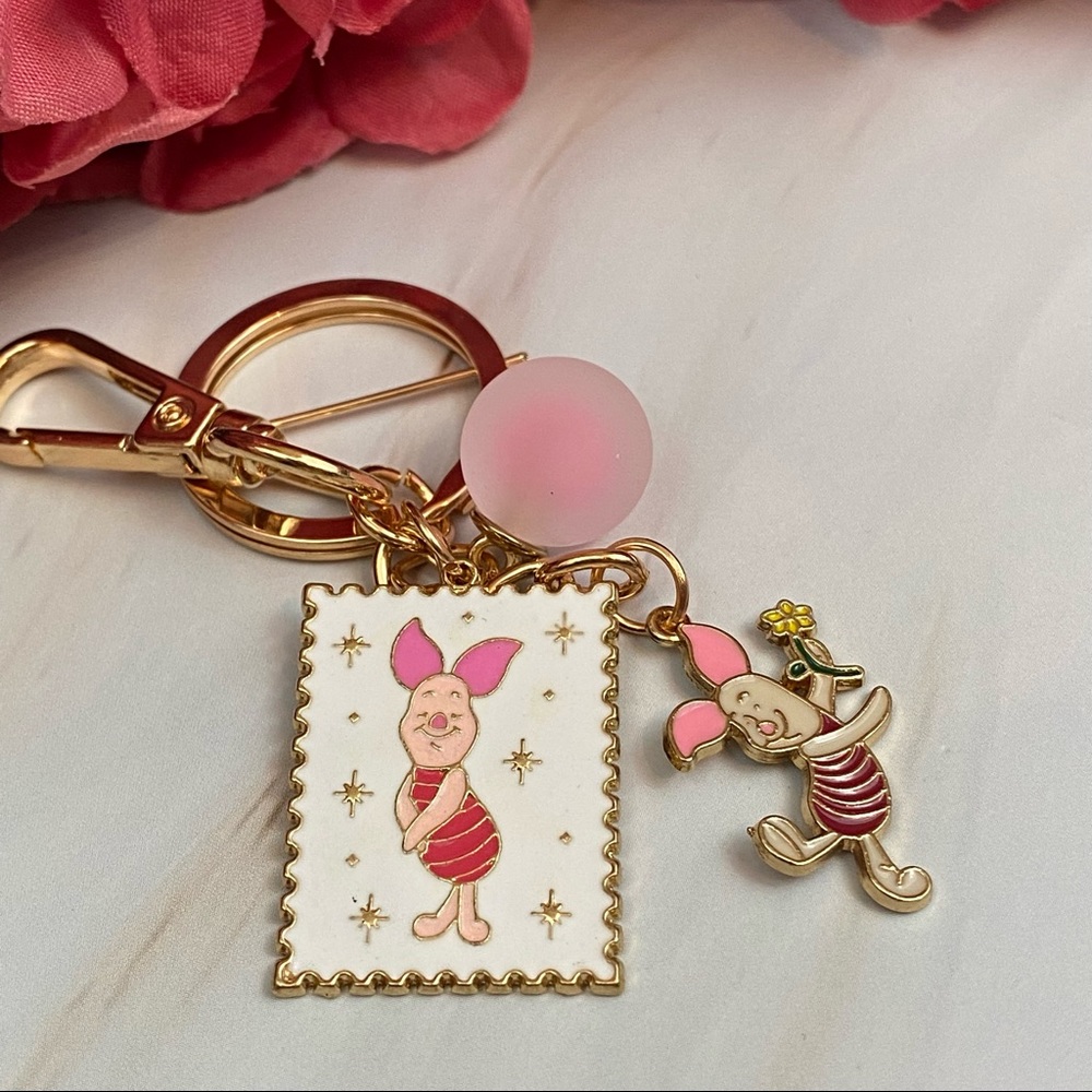 Winnie the Pooh and Piglet Keychain Charms - Picture 10 of 15